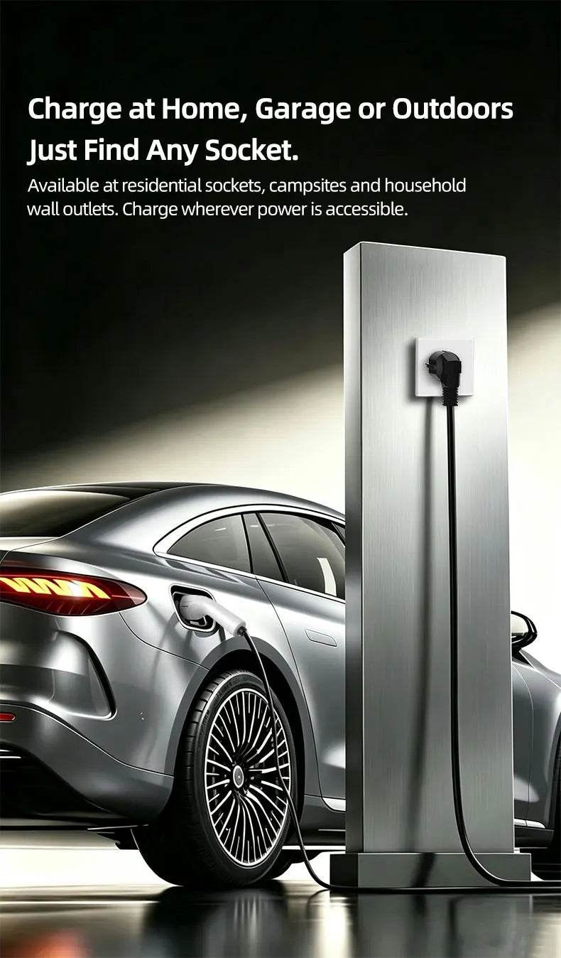ROMADA Type 2 Portable EV Charger | 3.5kW 16A