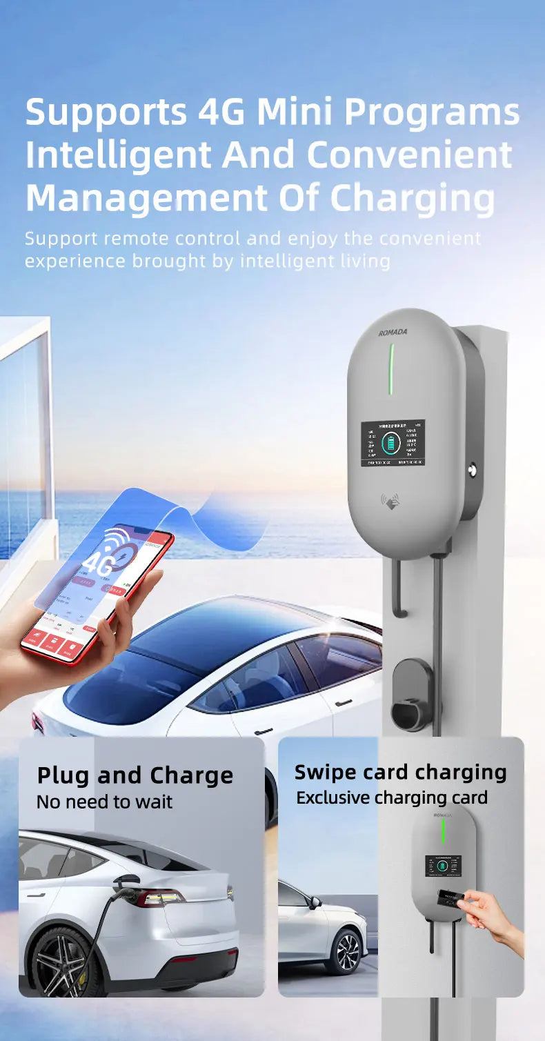 ROMADA Type 2 EV Charging Station | 22kW 32A