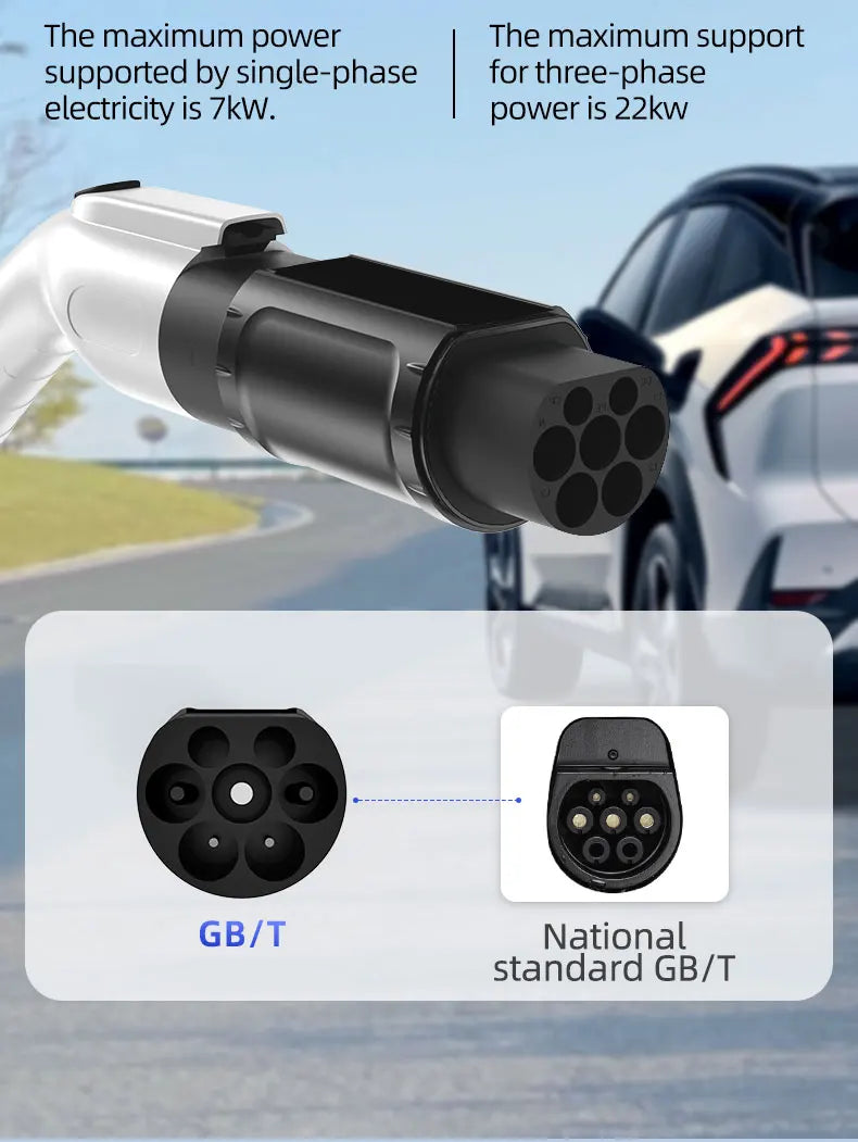 ROMADA Type 2 AC Charging Adapter | GB/T / J1772 / NACS