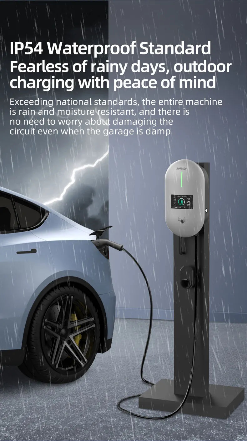 ROMADA Type 2 EV Charging Station | 22kW 32A