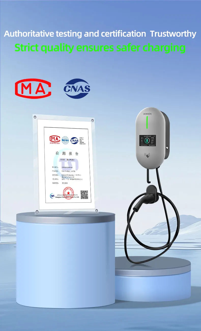 ROMADA Type 2 EV Charging Station | 22kW 32A