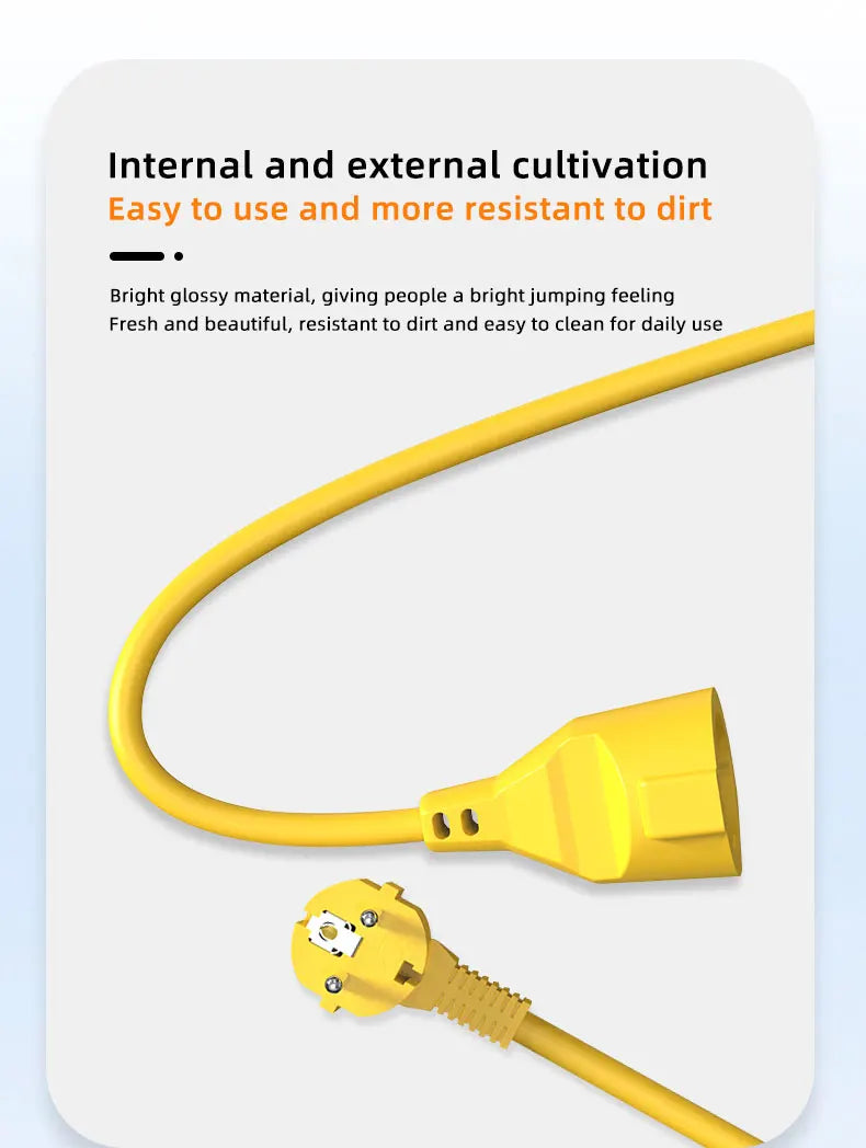 ROMADA Schuko Extension Cord | 16A, 5m
