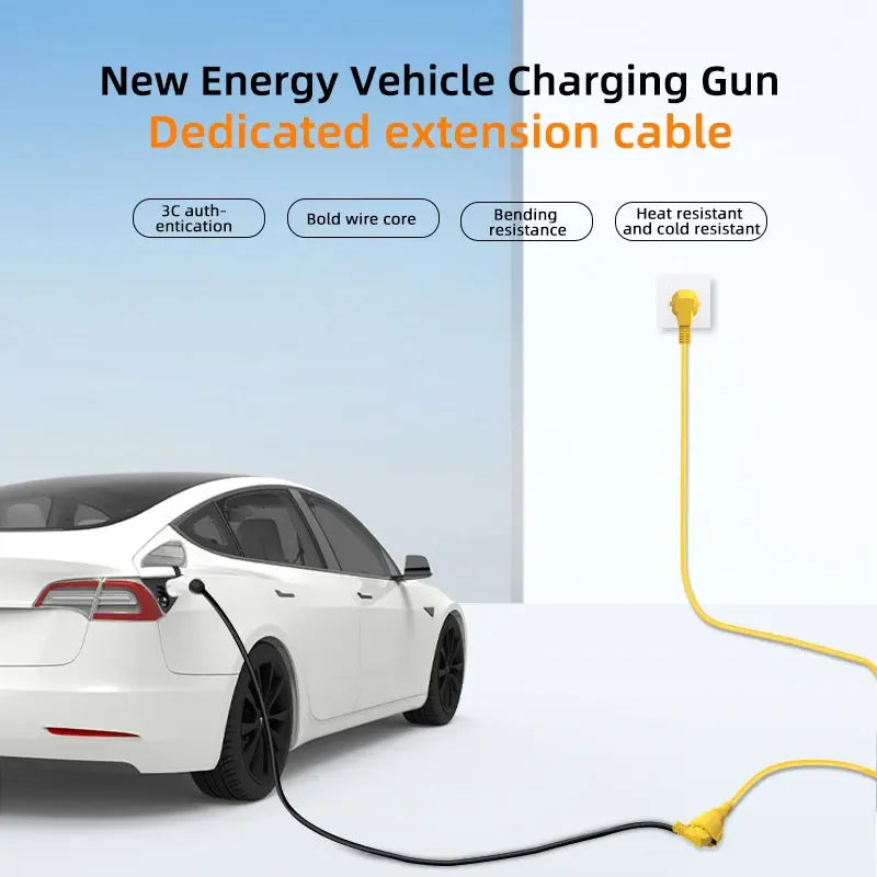 Power Strip Extension Cord with 16A EU Outlets 4kw Electric Schuko Plug Sockets Indoor Outdoor 5/10/20m Cable for Engineering