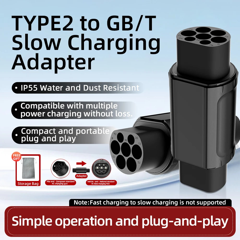 ROMADA Type 2 AC Charging Adapter | GB/T / J1772 / NACS