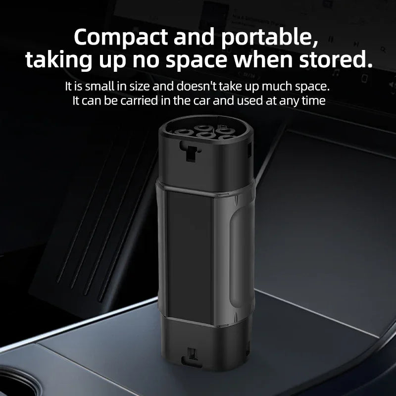 16A 3.5KW 32A 7KW EV Charger Adaptor GBT/20234 to SAE J1772 Type1/ Type2/Tesla NACS Electric Vehicle Connector for Charging