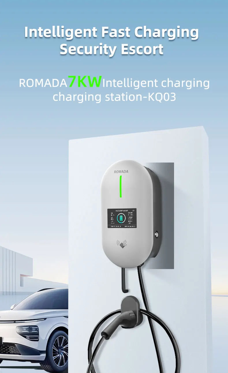 ROMADA Type 2 EV Charging Station | 22kW 32A
